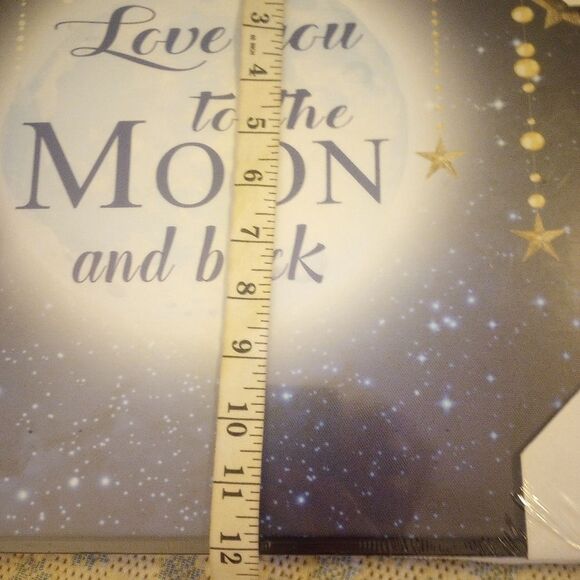 New"Love You To The Moon And Back ”Canvas Photo - Picture 5 of 5